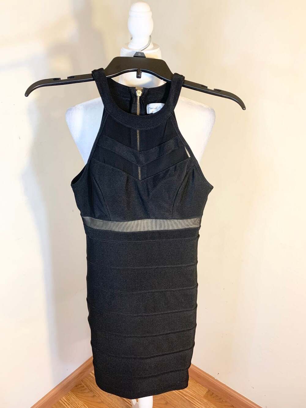 Black sexy dress size S